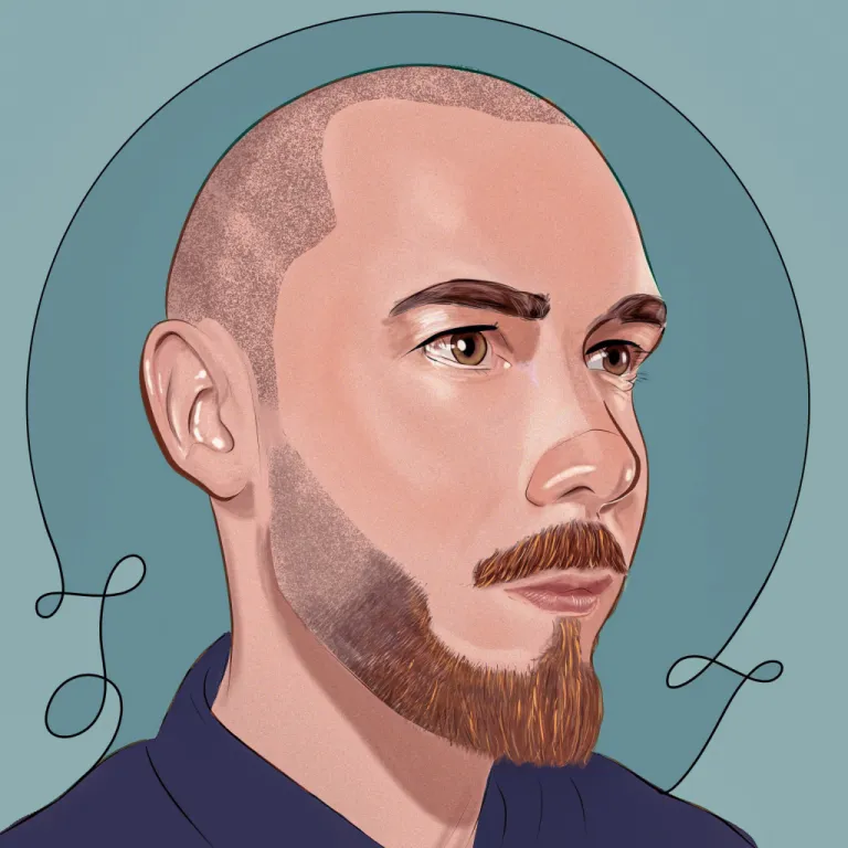 Autoportrait Artoromes illustrateur - Creuse